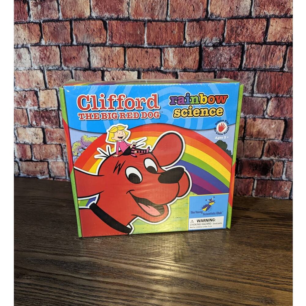 NEW Clifford The Big Red Dog Rainbow STEM Science Kit 🌈